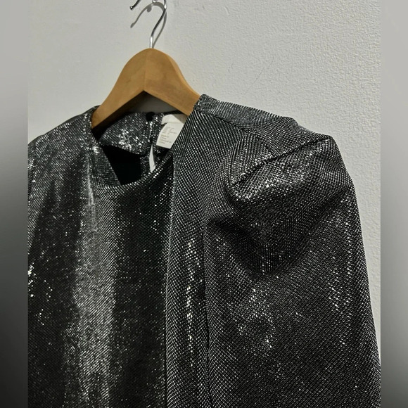 H&M Sequined Mini Dress Size 2 - Picture 6 of 14